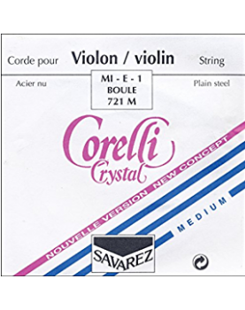 Cordes Corelli Crystal Violon 4/4 Medium à l'unité