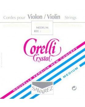 Cordes Corelli Crystal Violon 4/4 Medium à l'unité