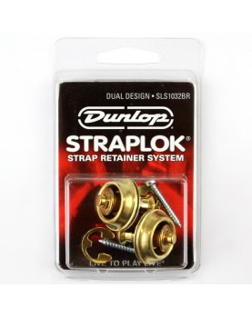 Dunlop Dual-Design Straplok, Black